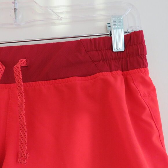PATAGONIA Nine Trails Shorts Lined 4" in Orange Red Gorpcore Running - Size S - Picture 8 of 14
